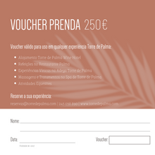 Load image into Gallery viewer, Gift Voucher 250€