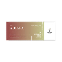 Load image into Gallery viewer, Adiafa Ticket
