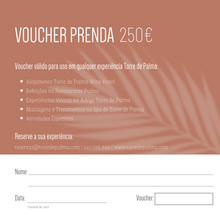 Load image into Gallery viewer, Gift Voucher 250€
