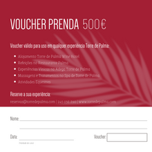Load image into Gallery viewer, Gift Voucher 500€
